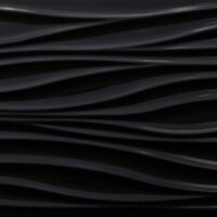 Color Vague Negro Brillant - Carrelage grès cérame noir