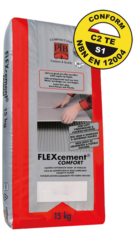 Colle FlexCement Comfort C2TE S1 – Carrelage Web